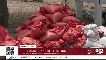 Queen Creek homeowners prepare for storms days in advance