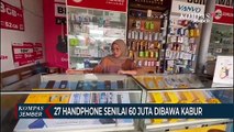 Pencuri Bobol Toko Handphone, 27 Uni HP Senilai 60 Juta Dibawa Kabur
