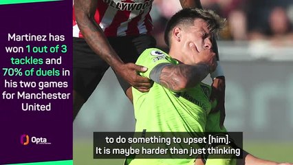 Size isn't everything - Saha on Lisandro Martinez's tough United start