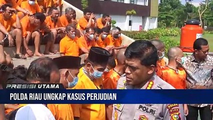 Sepanjang 2022, Polda Riau Dan Jajaran Gulung 228 Tersangka Dari 145 Kasus Perjudian