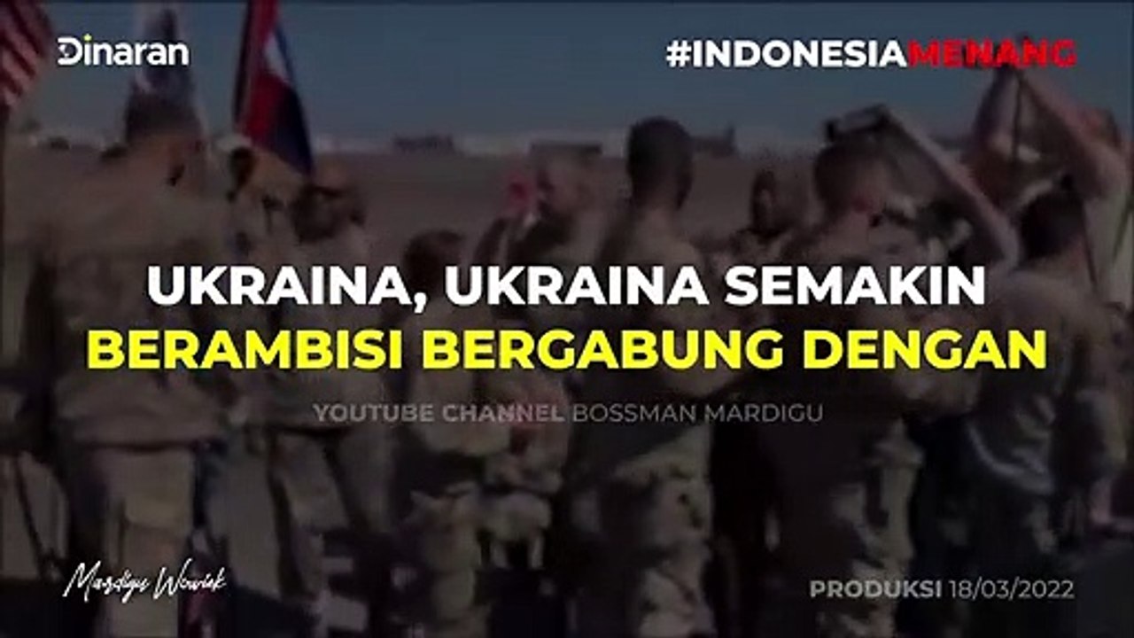 BIDEN AKAN JATUHKAN PUTIN!! AMERIKA KIRIM SENJATA DAN TIMBUN PASUKAN, UKRAINA RUSIA - Mardigu Wowiek