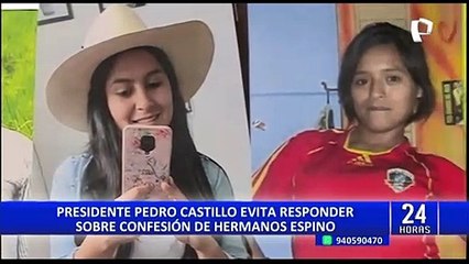 Pedro Castillo tras confesión de hermanos Espino: "No diré nada al respecto"