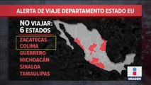 López Obrador critica alerta de viaje que actualiza EU para sus ciudadanos en México