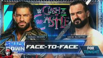 Roman Reigns & Drew McIntyre Face-to-face | Highlights | 2022.08.19
