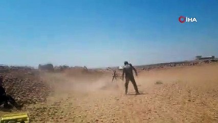Suriye Milli Ordusu, El Bab'ı hedef alan YPG/PKK'yı vurdu