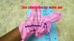 HOW TO MAKE PLASTIC HAND GLOVES __ EASY TO MAKE HAND GLOVES __ CRAFTINVENTION(360P)