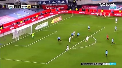 Argentina 3-0 Uruguay I Eliminatorias a Catar 2022