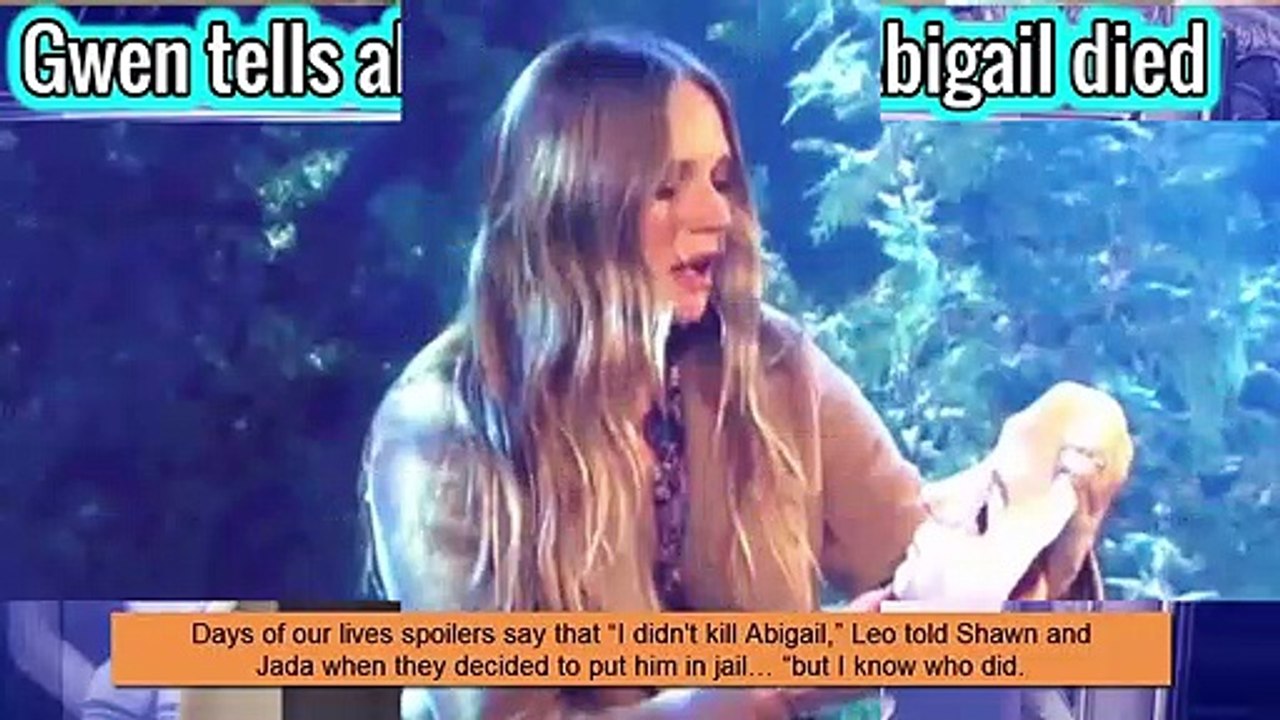 Gwen tells about what happened the night Abigail was killed, she knows who the k