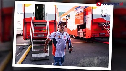 Jelang MotoGP Austria 2022, Marc Marquez  Pamer Jahitan Bekas Operasi