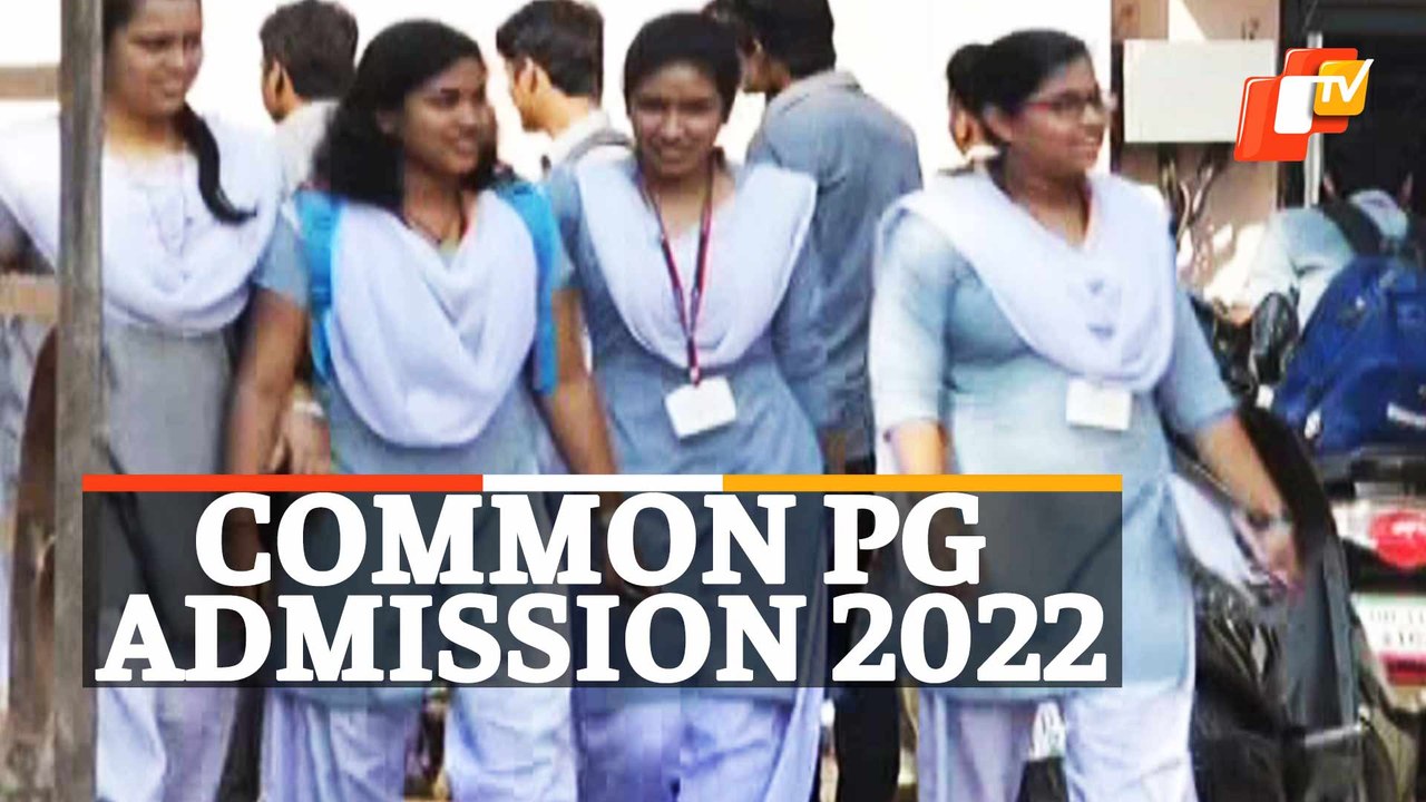 Common PG Admission 2022 Dateline Revised