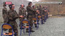 Les réservistes de la gendarmerie en formation