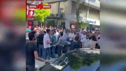 AKP'nin yüzde 52'yle seçim kazandığı ilçede Mahir Ünal'a protesto!