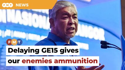 Hold GE15 this year or BN could lose, Zahid warns