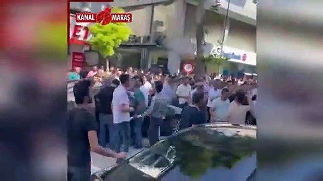 AKP'li Mahir Ünal, partisinin yüzde 52 oy aldığı Elbistan'da protesto edildi