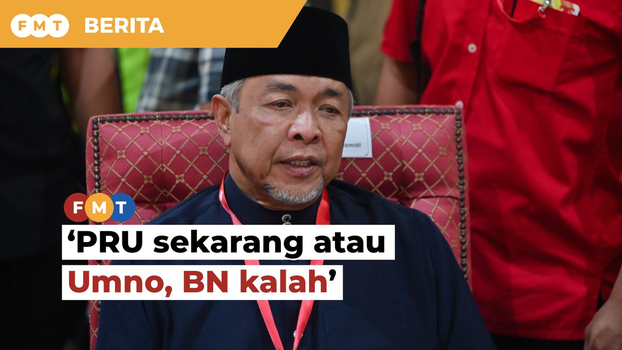 Buat PRU sekarang atau Umno, BN kalah, Zahid beri amaran