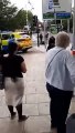 Tourist captures dramatic Leeds arrest footage as police grapple with knife suspect