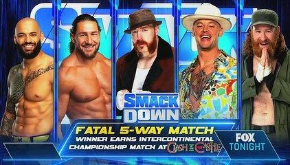 WWE Friday Night Smackdown 19th August 2022