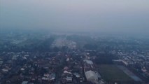 Los fuegos forestales descontrolados sumen Buenos Aires y Rosario en una burbuja de humo