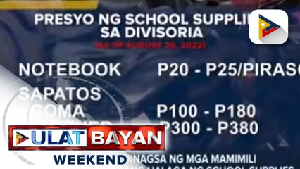 Divisoria, dinagsa ng mga mamimili para sa mas murang halaga ng school supplies
