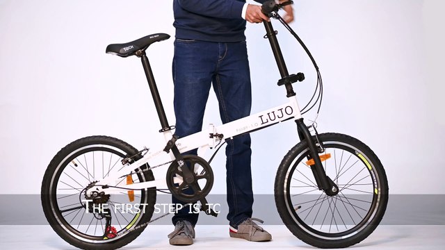 LUJO Foldable Bicycles| How To Fold A LUJO Bicycle