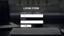 How to Create Simple Login Form using only HTML and CSS Sign In Page Design Tutorial | Easy Webcode