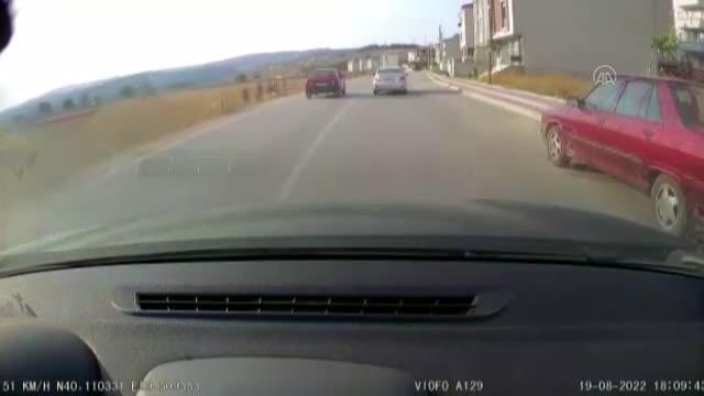 Otomobilin çarptığı 10 yaşındaki bisikletli çocuk yaralandı