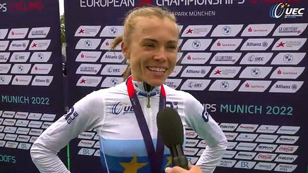 Championnats d’Europe - VTT - Loana Lecomte : "C'était mon premier Championnat d'Europe et je l'ai gagné !"