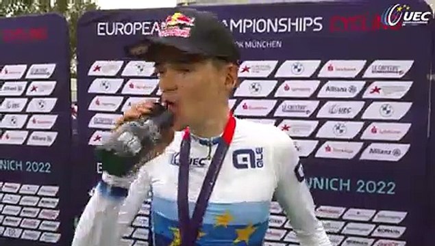 Championnats d’Europe - VTT - Tom Pidcock : I'm proud, it's the Europe !