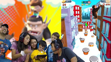 Detective Pikachu saves FGTEEV (Ape Chase Gameplay _ Skit)