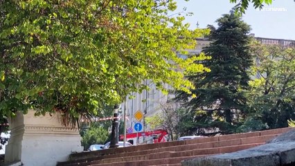 Атака беспилотника в Севастополе