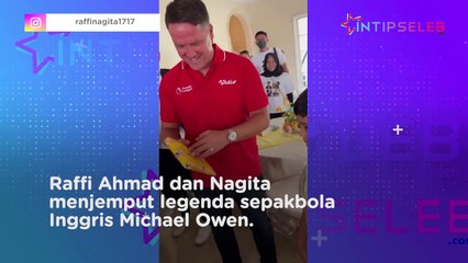 Legenda Sepakbola Inggris Mampir ke Rumah Raffi Ahmad