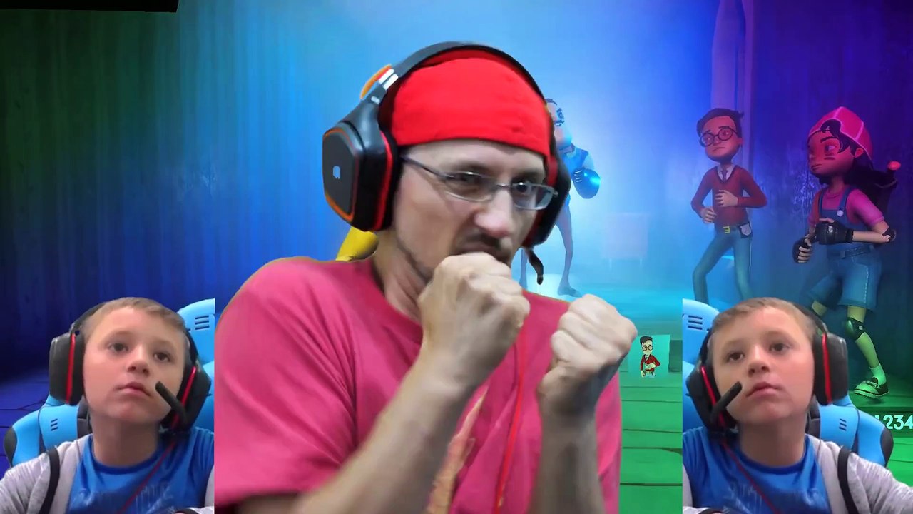 HELLO NEIGHBOR gets TROLLED! EASTER ALPHA HIDE n SEEK Time! (FGTEEV ...