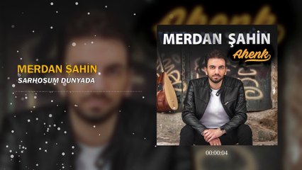 Merdan Şahin - Sarhoşum Dünyada Sevdiğim (Official Audio)