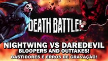 Death Battle! Extra - Erros de Gravação: Asa Noturna Vs. Demolidor (Legendado)