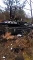War in Ukraine, Ukrainian military knocked out a Russian tank Т-72Б3.