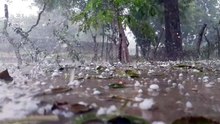 big hailstorm