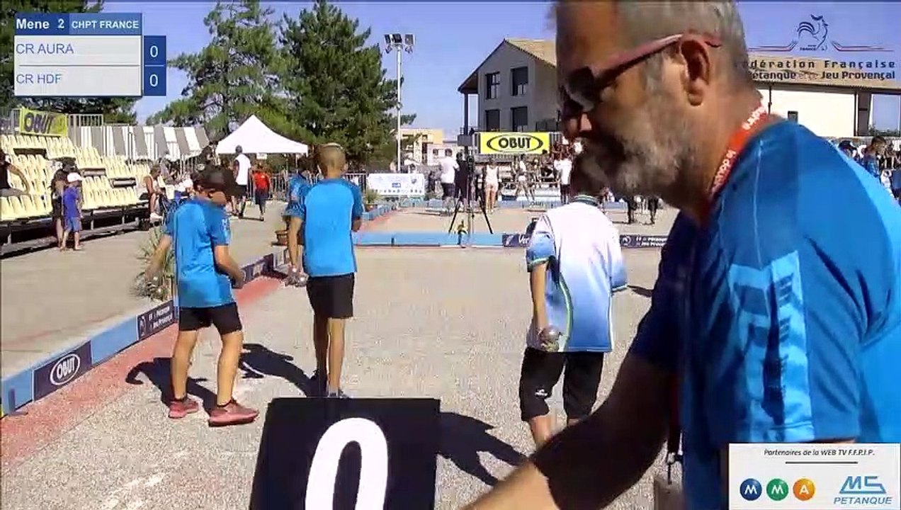 CHPT DE FRANCE TRIP JEUNES - BOURG ST ANDEOL 2022 CR AURA VS CR HDF