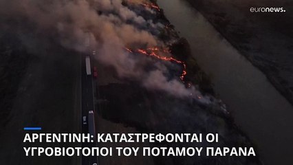 Αργεντινή: Φλέγεται το Δέλτα του Παρανά