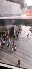 Shanghai Crowds Running To Escape Lockdown