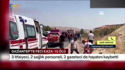 Bir muhabirin canlı yayında en zor anı! Kazada ölen meslektaşları için gözyaşlarına boğuldu...