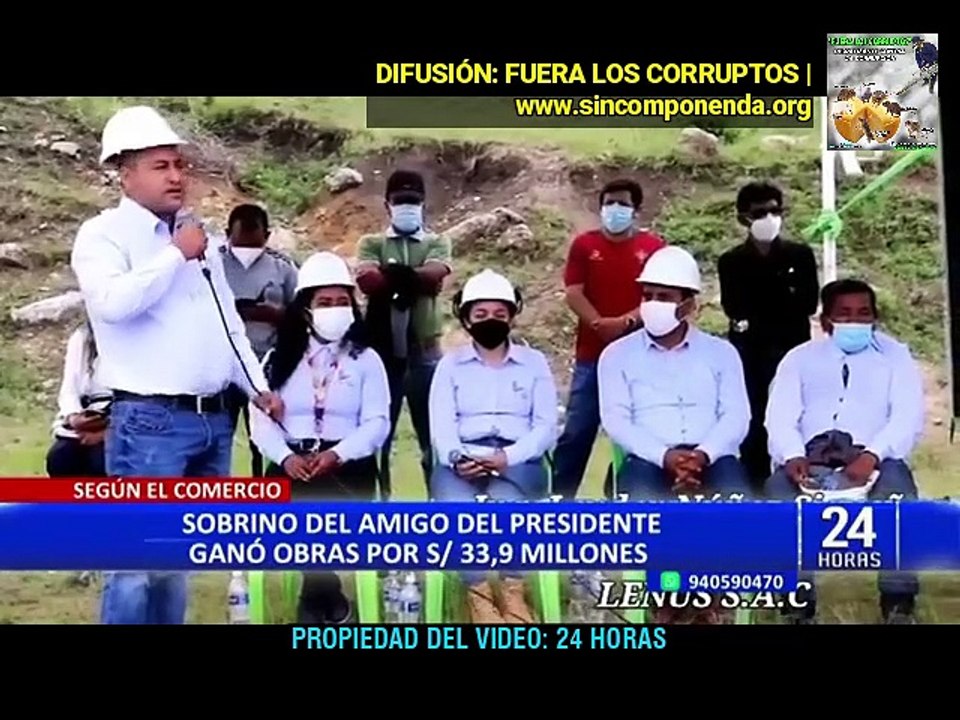 MILLONES Y MILLONES REGALÓ PEDRO CASTILLO EN OBRAS