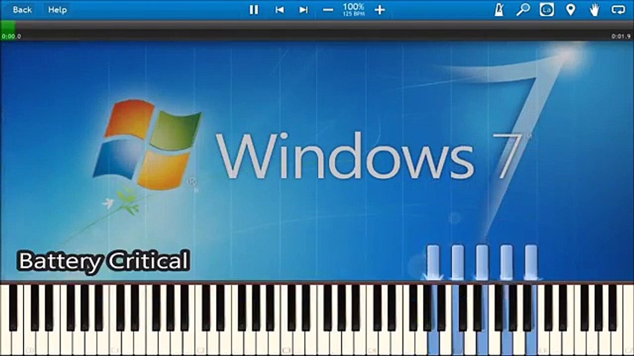 WINDOWS 7 SOUNDS IN SYNTHESIA - video Dailymotion