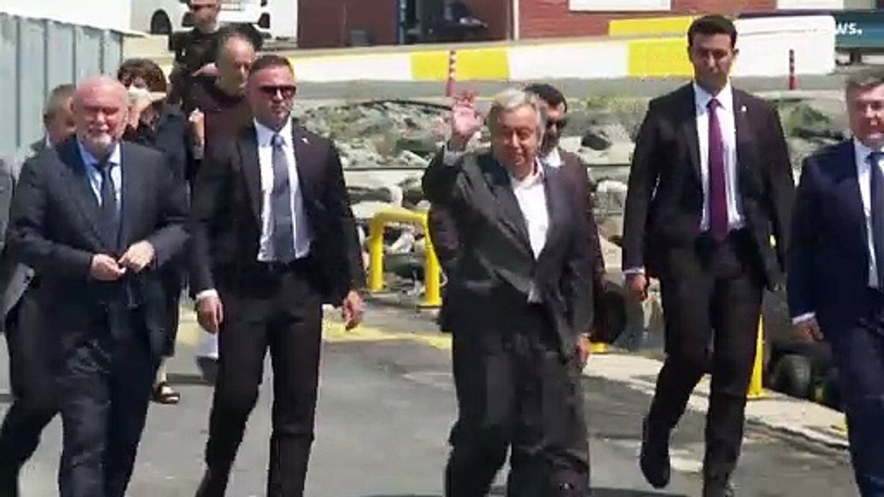 Guterres quer cereais russos nos mercados