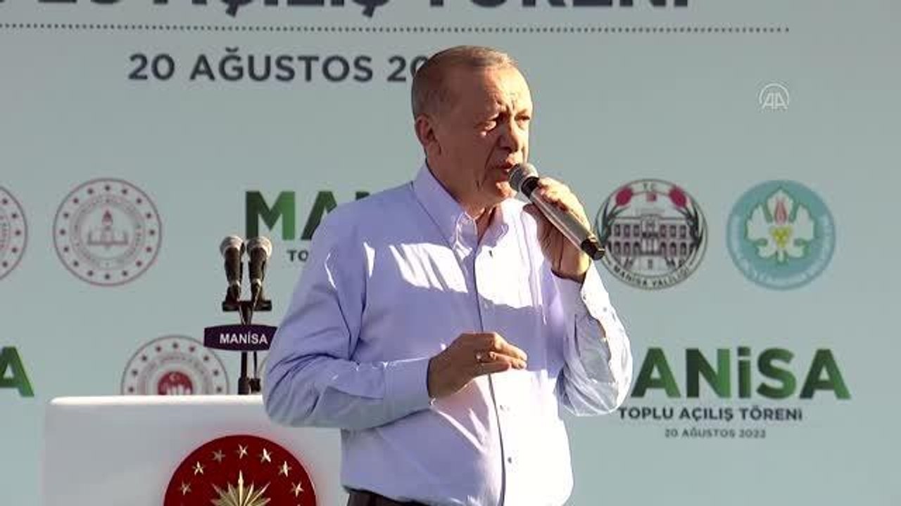 Cumhurbaşkanı Erdoğan: "Toplam yatırım tutarı 4 milyar 665 milyon lirayı bulan 207 projenin resmi açılışını sizlerle yapıyoruz"