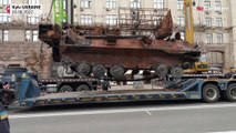 Ucrania | Tanques rusos destruídos para celebrar el Día de la Independencia