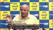 2024 elections would be fought between AAP and BJP: Manish Sisodia