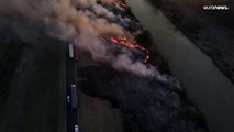 شاهد: النيران تلتهم آلاف الهكتارات في الأرجنتين بسبب الحرائق