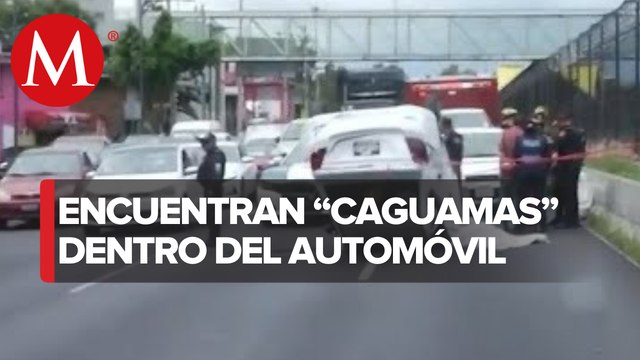 Hombre muere tras volcadura en alcaldía Gustavo A. Madero