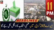 ARY News Headlines | 11 PM | 20th August 2022