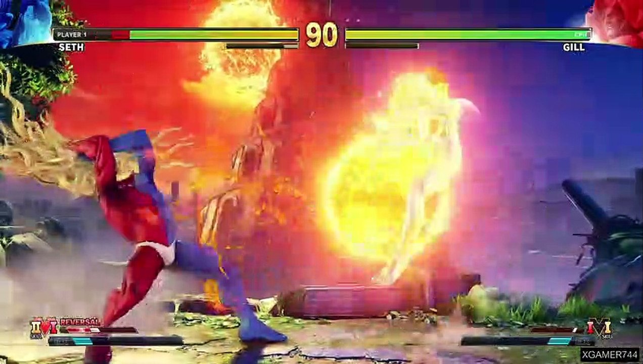 Street Fighter V - Seth Vs. Gill (LEVEL 8)